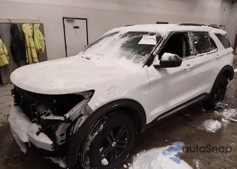 2021 Ford Explorer Xlt z USA, uszkodzony, nr VIN 1FMSK8DH1MGB25258